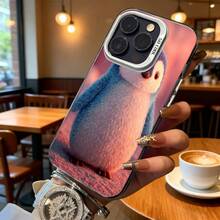 Funda de Teléfono con Estampado de Pingüino Rosa para iPhone 14 Pro Max  Galaxy S23 Plus, Regalo Ideal para Todas las Temporadas - Negro - Ver 6