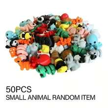 10/50/75/100pcs Mini Animal Figurines, Flexible 3D Printed Small Animal Statues, 3D Printed Cute Animal Home & Office Decor, Suitable For Christmas, Easter, Birthday, Halloween (Random Styles) - Multicolor - View 4