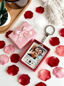 Móc khóa tùy chỉnh, Móc khóa cá nhân hóa cho nữ, Móc khóa acrylic tùy chỉnh ảnh/tên/mã nhạc, Móc khóa cá nhân hóa cho nam, Móc khóa tùy chỉnh cho cặp đôi, Móc khóa quà tặng ngày Valentine cá nhân hóa, Quà tặng lễ Phục sinh, Móc khóa dễ thương, Nhiều màu sắc, Đáng yêu, Vui nhộn, Phong cách Kawaii, Phong cách Y2K, Unisex, Thường ngày & Đa năng, Tùy chỉnh, Cá nhân hóa - Nhiều màu - Xem 3