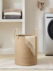 1个可折叠大容量洗衣篮，防水可折叠衣物收纳篮，带提手，防尘收纳袋，适用于脏衣服、毛巾、玩具、浴室用品、客厅用品、宿舍用品、床上用品、杂物等。 - 彩色 - 查看 8