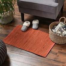 DII Chindi Home Collection - Alfombra de Trapo Multicolor Tejida a Mano, 20 x 31.5, Color(1'8" x 2'8" (Rectangular) Spice) - Multicolor - Ver 2