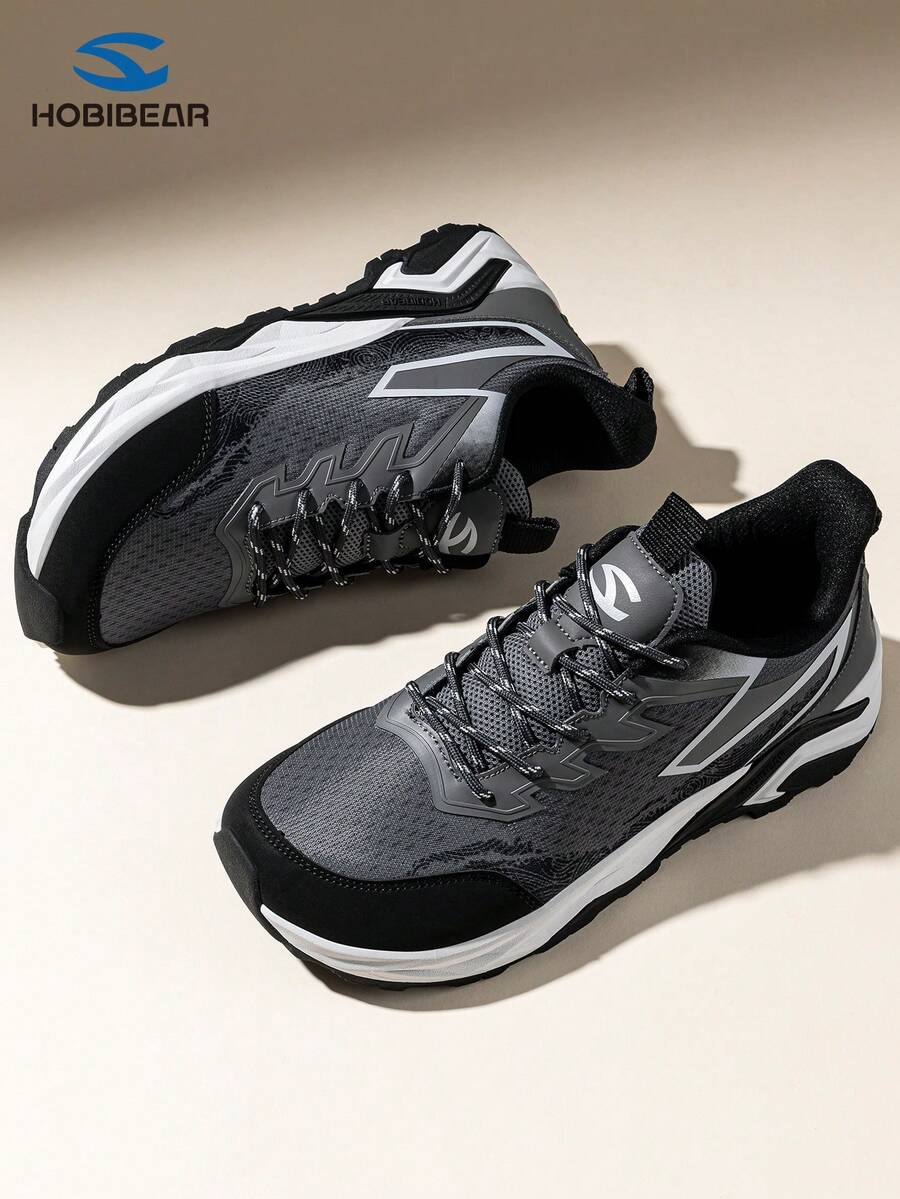 HOBIBEAR Herren Breit Zehige Niedrig Sportschuhe, atmungsaktives Design für alle Jahreszeiten, geeignet für Laufen, Fitness, Lässig Bekleidung, Unisex