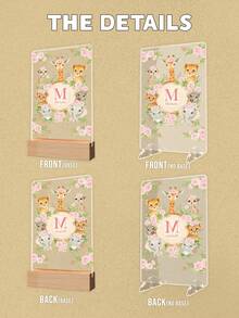 1pc Customized Name Acrylic Backlit Night Light Double-Side, New Baby Gift, Gift For Baby Girl, Gift For Baby Boy, New Parent Gift, Keepsake, Home Decor, Anniversary 1pc Multi-Functional, Ornamental, Reusable Exquisite, Stylish, Cute, High-Quality, Modern Custom, Personalized, Unique Ideal Gifts, Valentine Day, Valentine Day Decor