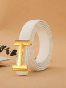 1条女士休闲复古H型扣腰带，高品质设计，适合搭配牛仔裤和连衣裙，是秋季、万圣节和其他场合的理想之选。 - 彩色 - 查看 7