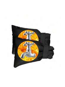 This 1pc Water Faucet Hose Insulation Bag Is An Ideal Water Faucet Accessory For Winter Use, Especially Suitable For The Freezing Season. It Can Effectively Prevent Pipe Freezing And Is Made Of Durable And Easy-To-Use Materials. - Multicolor - View 8