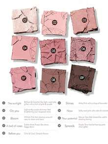 HOLIKA HOLIKA 我的最爱心情眼影盘（#10 玫瑰采摘（限量版））| 柔滑显色 | 哑光自然，9色眼影盘，哑光质地，高显色度，持久不脱妆，易于晕染的中性色调眼影套装 | 韩妆，韩国化妆品 | 8克/0.28盎司