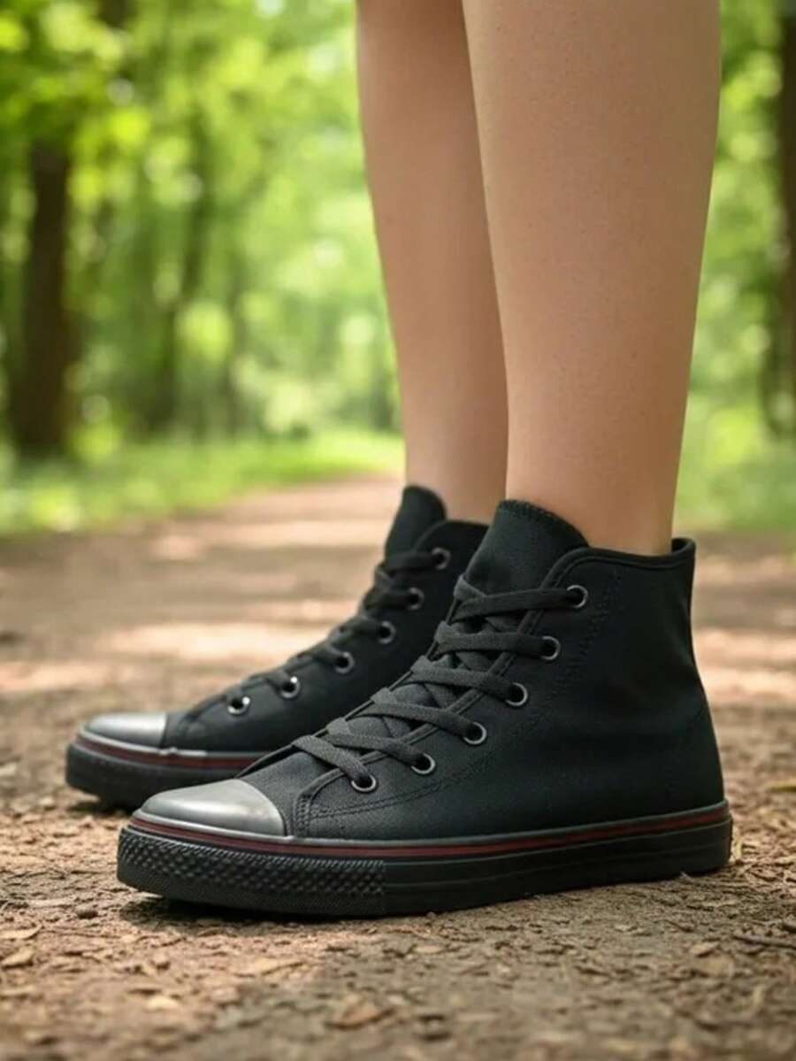 Men Canvas Shoes - Negro negro - View 1