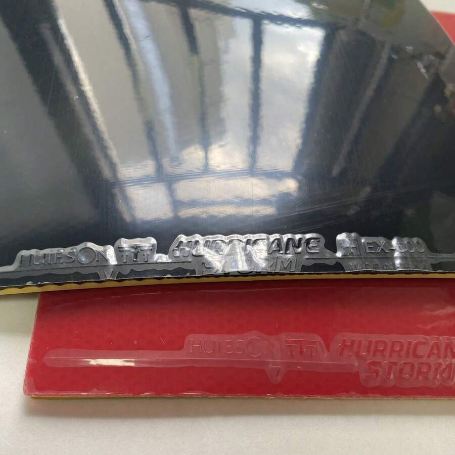 2.2mm Thick Natural Rubber Table Tennis Rubber, Medium Hard 38-42 Degrees, Longer Arc Trajectory, Suitable For All-Round Players - Multicolor - View 1