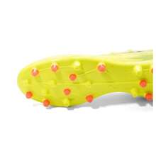 Puma 男女通用足球鞋 ULTRA-6-MATCH-MG 运动鞋 MG 鞋钉 108972-01 - 黃色-黑色-亮紅色-金灰 - 查看 9