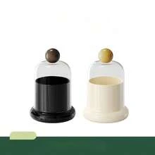 Dining Table Retro Style Toothpick Box High Aesthetics Creative Home Living Room Premium Cotton Swab Dental Floss Toothpick Can Storage Box - Multicolor - View 11