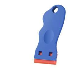 Adhesive Remover Scraper, Cleaning Mess Scraper, Mobile Screen Protector Tool, Glass & Tile Cleaning Knife, Car Window Film Tool - Multicolor - View 5