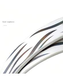 一件装，斑马纹腰带，配花卉扣，多种颜色可选。女士动物纹时尚腰带，四季皆宜的百搭单品。 - 彩色 - 查看 5