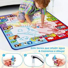 Pizarrones Magicos para Nios - Juguetes Agua Mgico Doodle Tableta de Dibujo Kit Mgico Dibujo de Agua Pintura Desarrolla Inteligente Dibujo Juguetes para Nio Nia de 4 5 6 8 9 Aos - inicial - Ver 4