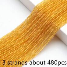 3颗2毫米刻面玻璃珠，色彩缤纷的DIY珠宝配件，可用于制作手链、项链、腰链和其他女士饰品。 - 2mm球 - 查看 49