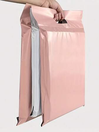 10/20pcs Thickened Handheld Self-Sealing Waterproof Mailbags - Durable PE Plastic Envelopes, Suitable For Clothing, Gifts, Weddings, Mother's Day, Event Gift Wrapping, Wedding Supplies, Back-To-School Stationery Storage Bags