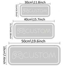 Individuell gestaltbarer PS//PC Gamepad Neonlicht - USB betriebenes LED Wandlicht, individuell anpassbarer Name/Text, blaue/rosa Gaming Zimmer Dekoration, Plug and Play, geeignet für Schlafzimmer, Party, kompatibel mit Switch//Logo, Neonlichtschild, Wandkunst, Wanddekoration, Neon Wanddekoration, LED Licht, ästhetische Zimmer Dekoration, Beleuchtungsdekoration, Lichtleiste