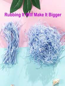 Giấy nhăn nhiều màu sắc và sợi raffia là chất liệu thích hợp để tự làm đồ trang trí đám cưới, tiệc sinh nhật và hộp kẹo. Nó cũng có thể được sử dụng để làm hộp quà tặng. Có thể dùng để trang trí tiệc cưới, ngày Valentine và năm mới để bảo vệ những món quà dễ vỡ. - Nhiều màu - Xem 10