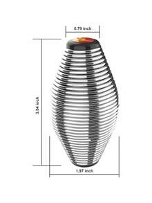 1 pieza Fortalecedor de agarre manual, Pelota de resistencia de resorte - Ejercitador de dedos y pulgares, Mejora la fuerza de agarre y alivia el estrés, Entrenador de fuerza de agarre de resorte, Bola de fuerza de agarre de metal, Terapia de rehabilitación de manos - Multicolor - Ver 4