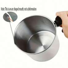 1 Set Stainless Steel DIY Candle Making Kit, Includes 44oz Stainless Steel Pouring Pot, Double Boiler Wax Melting Pot, Silver Candle Pouring Pot, Double Boiler Pot With Heat-Resistant Handle And Anti-Drip Spout, Suitable For DIY Wax Melting And Candle Making.