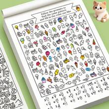 1000+ Hidden Objects Coloring Book For Adults - Interactive Find And Color Game Book, Birthday/Christmas Gift - one-size - View 7