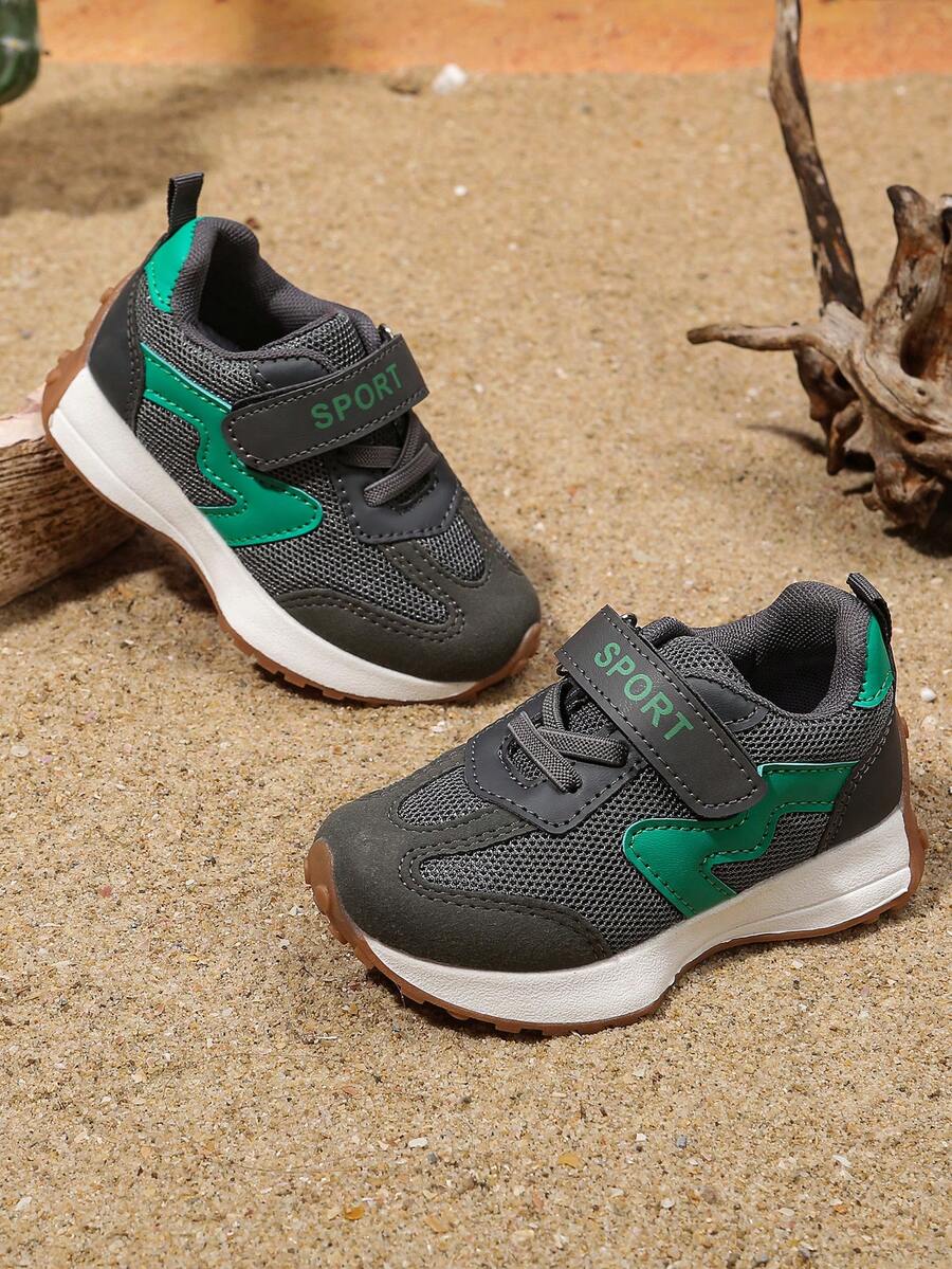 1 Paar atmungsaktive Mesh Kindersportschuhe, neue Mode Lässig Sneaker für Frühling/Herbst, weiche rutschfeste Laufsohle, geeignet für Outdoor, Schule, Party, Halloween, Weihnachten