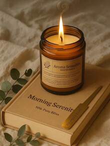 Scented Candle Gift Set, Soy Wax Candles, Help You Relax And Sleep, Fragrant And Long-Lasting Burn Time - Ideal Valentine's Day Gift For Family And Friends, Also Suitable As Wedding, Birthday, Holiday, Wedding Favor Lady Gift Set, Home Fragrance Candles, Unisex Candle Gift, Birthday, Yoga Bath, Valentine's Day Gift, Home And Hotel Decor Candles - Multicolor - View 4