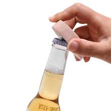 1 cái/10 cái/30 cái Dụng cụ mở nắp chai nam châm bằng gỗ cá nhân hóa, Nam châm tủ lạnh quà tặng đám cưới, Quà lưu niệm khách mời dự tiệc cưới có thể tùy chỉnh. - Nhiều màu - Xem 3