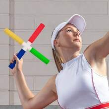 Hand Eye Coordination Trainer, Reaction Training, Stick, 11.81x1.16 Inches, Four Catching Game Equipment to Agility, Speed Athletes, Adults, and Seniors - Palos de cuatro cabezas - Ver 6