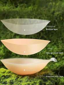 Enhanced Grip Silicone Bra - Women's Push-Up Adhesive Bra, Great Wrap Dresses & Bridal Showers - Màu be - Xem 7