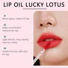 Mirror Shine Lip Gloss – 3 Colors Available, Water High Gloss Plumping Hydrating, Whitening Complexion Lipstick, Improves Dryness Lip Fine Lines, Non-Stick & Long-Lasting Waterproof Lip Glaze - 03 Rosa - Ver 5