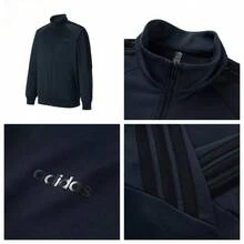 Adidas Men's Sports Suit, New Classic 3-Stripes Long Sleeve Jacket And Sweatpants 2 Pieces Set, Autumn/Winter - Navy Blue - View 6