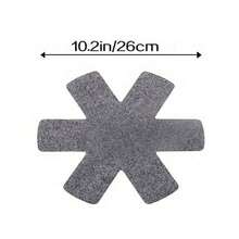 12pcs Pot Protector Pads: 3 Sizes, Perfectly Stackable For Pots, Pans, Bowls, Skillets, Glassware, Bakeware, Cookware - PS Material, No Power Required - Multicolor - View 14