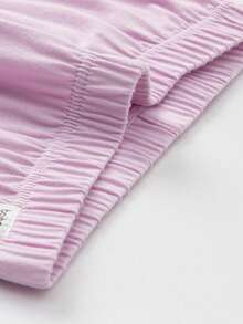 Balabala Girls' Warm Underwear Set, Soft Cotton Comfortable Base Layer Pajama Set, Spring/Autumn