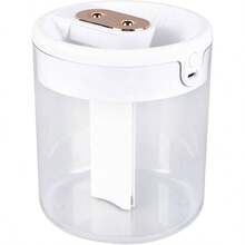 Humidifier White Large Capacity Double Nozzle Mist Humidifier Home Bedroom Office Quiet Night Vaporizer - #411 - Ver 6