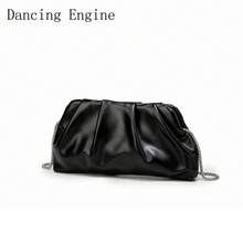 Dancing Engine 钱包和手提包 奢华设计师单肩包 PU 皮革晚装手拿包 钱包 女士包