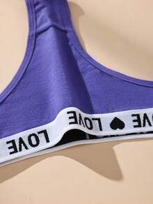 12pcs/Set Women's Contrast Color Sexy Bikini Thong Panties, Stretchy Cotton Sports Shorts Underwear - Multicolor - View 9