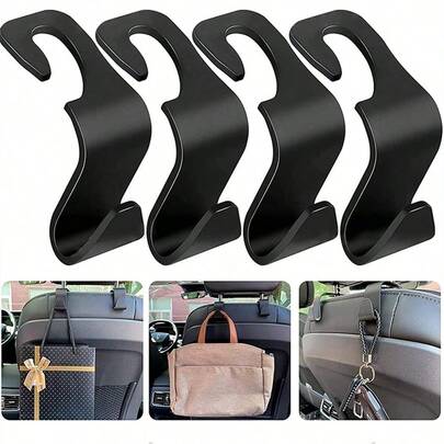Car Seat Headrest Hook Front Seat,Auto Hooks Car Hangers,Car Seat Hanger Backseat,Car Headrest Hooks,Universal Car Interior Accessories,Give Your Car Hooks To Family, Friends, Teachers, Classmates And Others. They Will Be The Best Gift For Birthdays, Christmas, Thanksgiving And More.