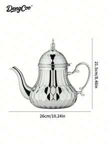 1pc Moroccan Teapot, Mint Teapot, Arabic Coffee Pot, Turkish Coffee Kettle - Pot - View 9