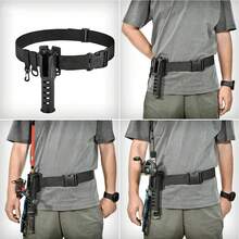 1pc Fishing Waist Belt Rod Holder - Adjustable Wading Belt With Portable Rod Inserter, For Spinning, Casting, Surf Fishing, Kayaking, Fly Fishing Gear Accessories - Wading Belt - Multicolor - View 4