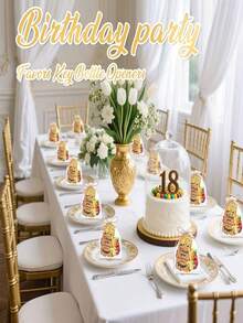 Set di 30 pezzi di apribottiglie a forma di chiave dorata per 18 anni, adatto come regalo per 18° compleanno, feste di compleanno, regali per anniversari, bomboniere per matrimoni e omaggi agli ospiti, regali di San Valentino, forniture per cucina e bar, regali per feste - A - Visualizzare 4