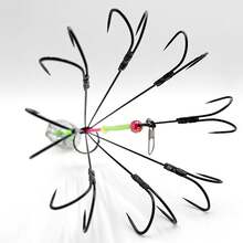 High Carbon Steel Fishing Hooks With Barb And Anti-Hanging Bottom For Freshwater Saltwater Fishing - A - View 5