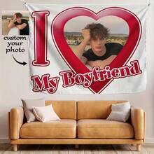 "I Love" Themed Garden Flag