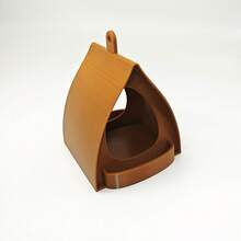 1pc Hanging Bird Feeder, 5.31*3.94 Inches, Easy To Install Seed Tray, Durable Plastic Outdoor Birdhouse, Ideal For Garden Or Window Decoration, Outdoor Garden Bird House Feeder, Hanging Outdoor Bird Feeder, Durable Plastic Outdoor Birdhouse Suitable For Cardinals, Hummingbirds, Sparrows - No Electricity Required, Easy Installation Design, Bird Feeder - Multicolor - View 13