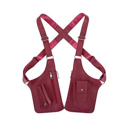 Vest Backpack Outdoor Vest Bag 2025 Brand New Sports Casual Backpack Cool And Fashionable Chest Bag