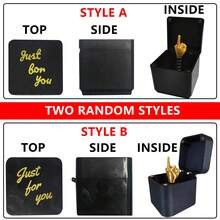 1pc Surprise Gift Box, Novelty Gag Gift Box, Funny Prank Box, Personalized Box, Adult Gag Pop-Up Gift Box, Amusing Prank Gift Box, Office Desk Decor, Christmas - Multicolor - View 9