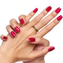 GLAMERMAID Hot Pink Press On Nails Extra Short Square, Handmade Magnet Cat Eyes Glitter Jelly Gel Fake Nail Kits, Magnetic Glue On Nail Reusable Acrylic False Nails Manicure Kits For Women - ColorA - 查看 3