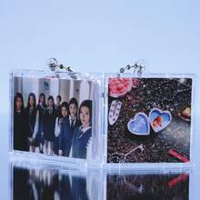 KPOP Mini Album Pendant NFC Box, Cor Tis K-Pop:Dem0n Hvnters KATSEYE Hearts2Hearts <KARMA> <Spaghetti> TWS 4th Mini Album CD Box, DVD Box, NFC CD Box, Star Fan Goods, DIY Commemorative Mini CD Pendant Keychain, Also Can Be Used As Decorative Desktop Ornament, Gift For Friends - Multicolor - View 15