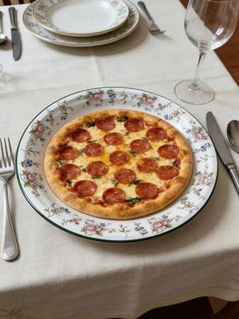 1 st. flerfärgad emaljtallrik, salladstallrik, platt tallrik, grund tallrik, kallrättstallrik, västerländsk bifftallrik, högkvalitativ desserttallrik, emaljporslin, hembricka, grund emaljt tetallrik, snackstallrik, grillad kycklingtallrik, emaljtallrik med frukt och nötter, tjock emaljtallrik, te-vattentallrik, torkad frukttallrik, bricka, rund hemgrönsakstallrik, spett med rostat kött