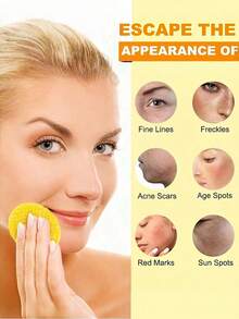 20pcs Turmeric Facial Cleansing Pads, Exfoliating Face Care Cleaning Tool, Gentle & Comfortable Beauty