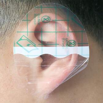 Disposable PU Waterproof Ear Protectors - 40/80/120pcs Pack For Swimmers, Surfers, And Water Sport Enthusiasts